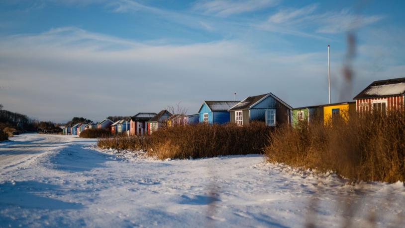 Badehusene på Ærø